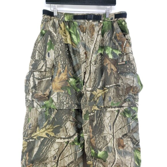 Remington Mens Large Convertible Camouflage Outdoor Hunting Pants Nylon - Picture 7 of 10